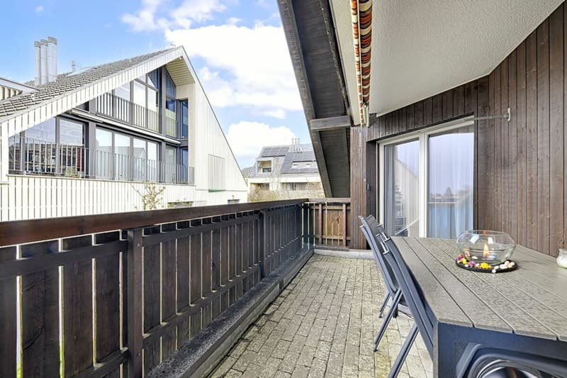 Cozy 3.5-room attic apartment with balcony (8)