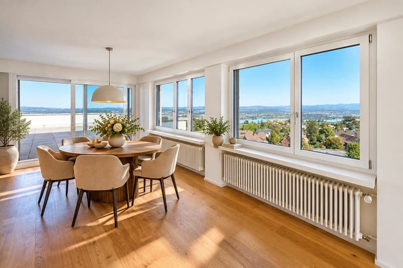5.5 Zimmer-Attikawohnung mit grosser Terrasse und fantastischem Panoramablick (3)