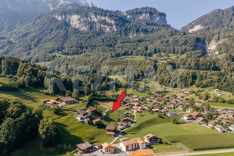 Baulandparzelle in Willigen Wohnen an sonniger Hanglage mit Weitblick (3)