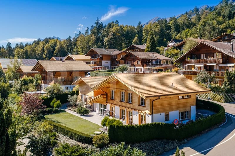 Neuwertiges 5.5-Zimmer-Chalet mit wunderschönem Garten in Hofstetten bei Brienz (Erstwohnsitz) (1)