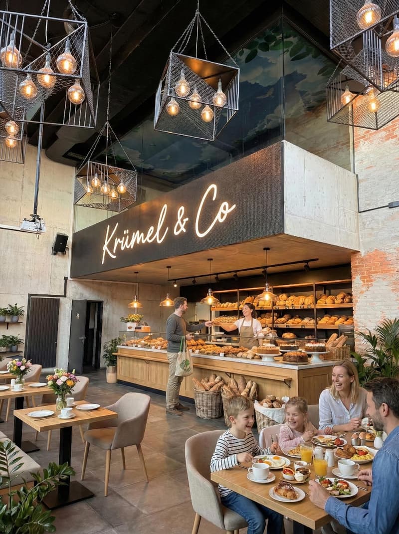 Offre puissante pour les entreprises, espace de restauration avec galerie (4)