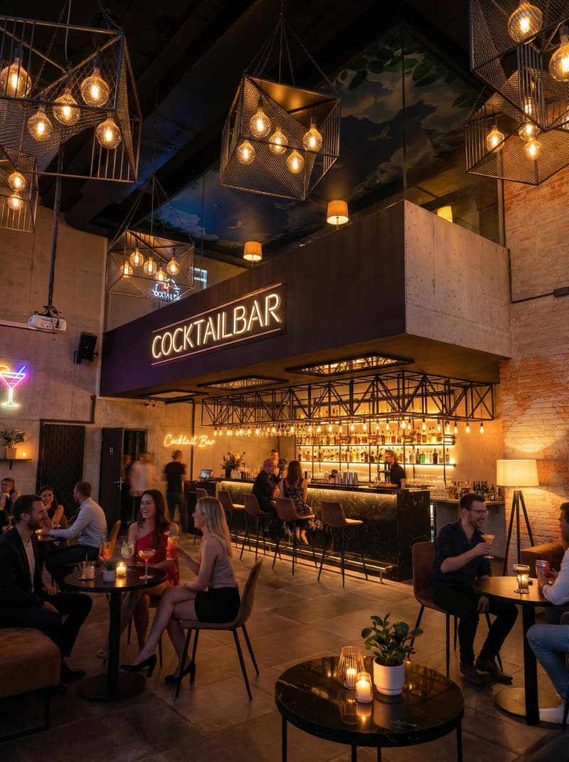 Offre puissante pour les entreprises, espace de restauration avec galerie (6)