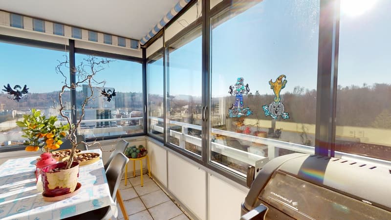Balkon südost