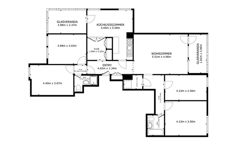 Grundriss Mädergutstrasse 91