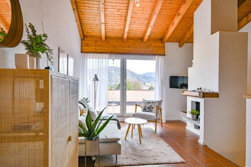 Grazioso appartamento duplex arredato con gusto e con grande terrazza (6)