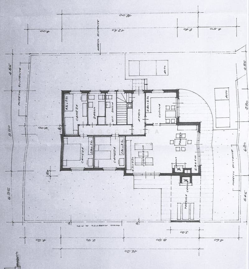 Pianta del piano terra / Grundriss EG / Ground floor plan