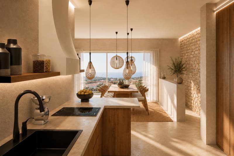 Design mediterraneo con vista da sogno sull'Arcipelago della Maddalena (4)