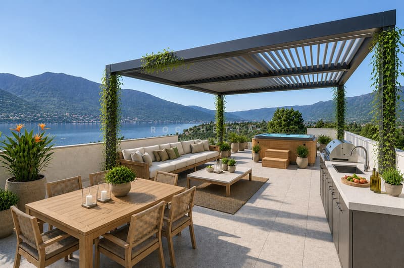 Nuovo attico con esclusiva terrazza sul tetto e grandiosa vista a 360 (1)