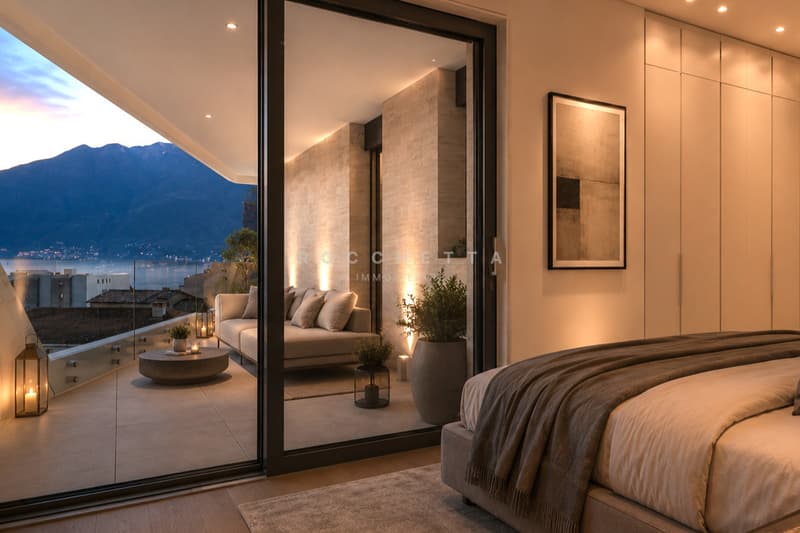 Nuovo attico con esclusiva terrazza sul tetto e grandiosa vista a 360 (12)