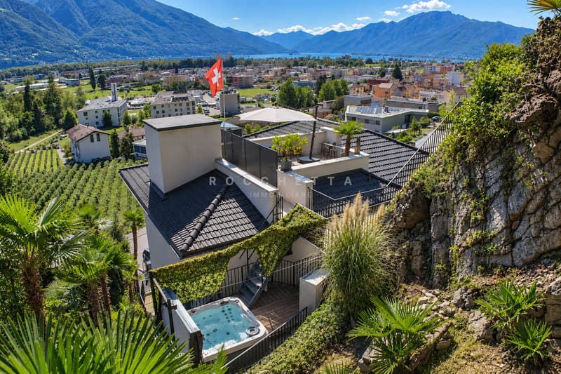 Lifestyle con vista - esclusivo attico a Gordola (2)