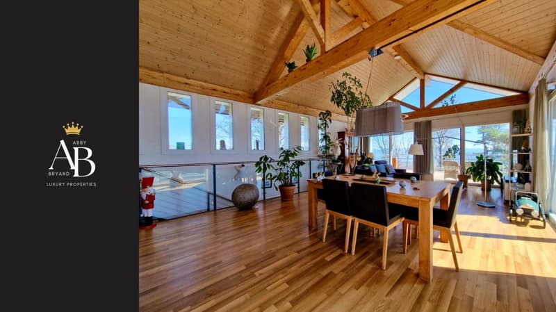 Exclusive: Lake view Villa, beautiful individual Villa in Arzier-Le-Muids (4)