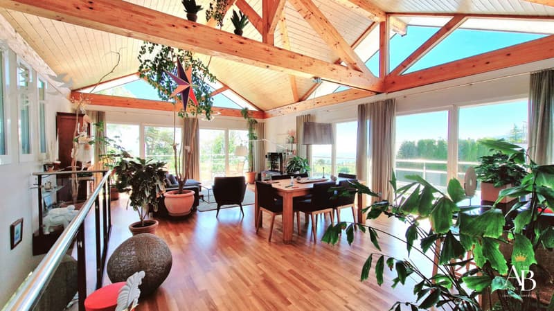 Exclusive: Lake view Villa, beautiful individual Villa in Arzier-Le-Muids (2)