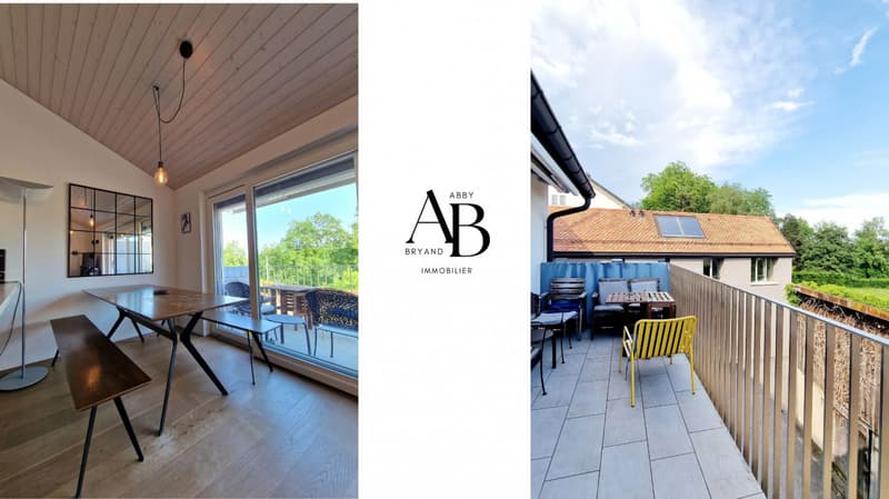 Duplex Melodie, ideally located in Gingins, just 5 minutes from Nyon (3)