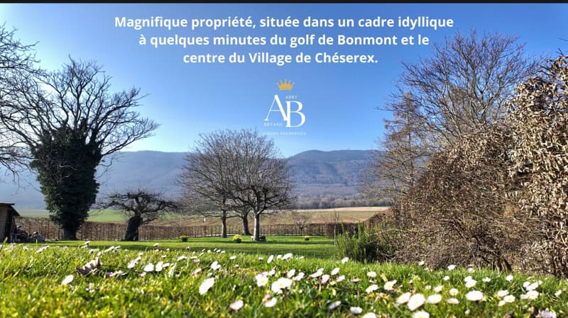 The prestigious and authentic family property, 5 minutes from Nyon (1)
