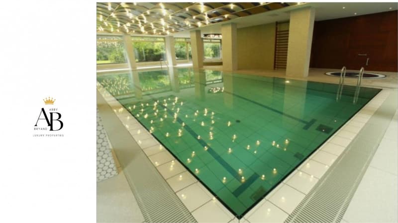 Elégant Appartement vue lac, résidence de luxe avec piscine intérieure & jacuzzi (9)