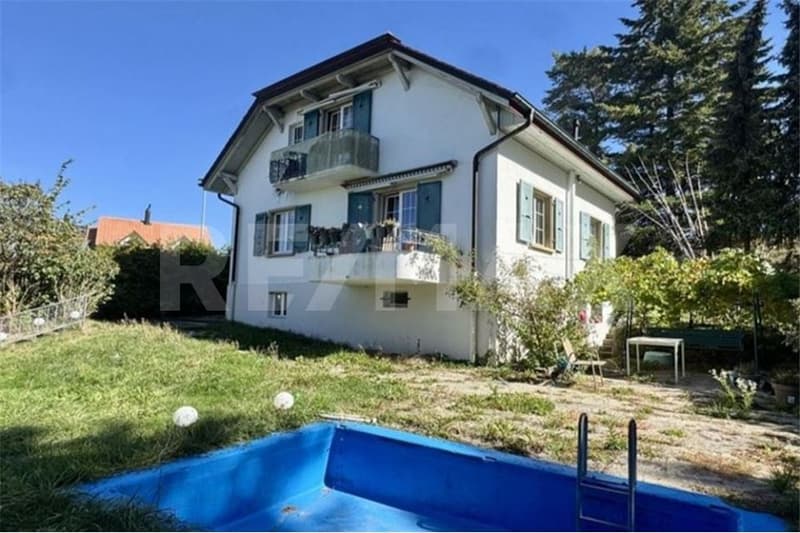 RARE OPPORTUNITÉ Une propriété unique en pleine ville de Fribourg (1)