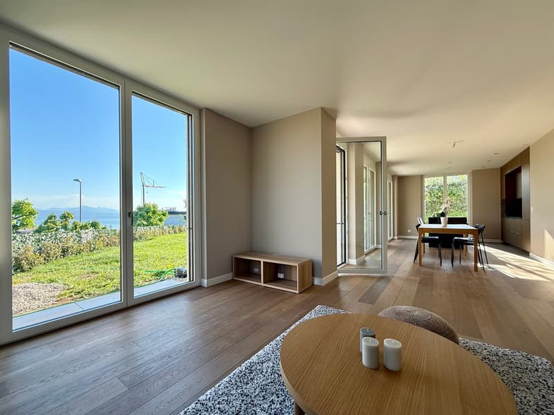 Magnifique appartement de 3,5 pièces avec vue sur le lac et les montagnes à Pully (5)