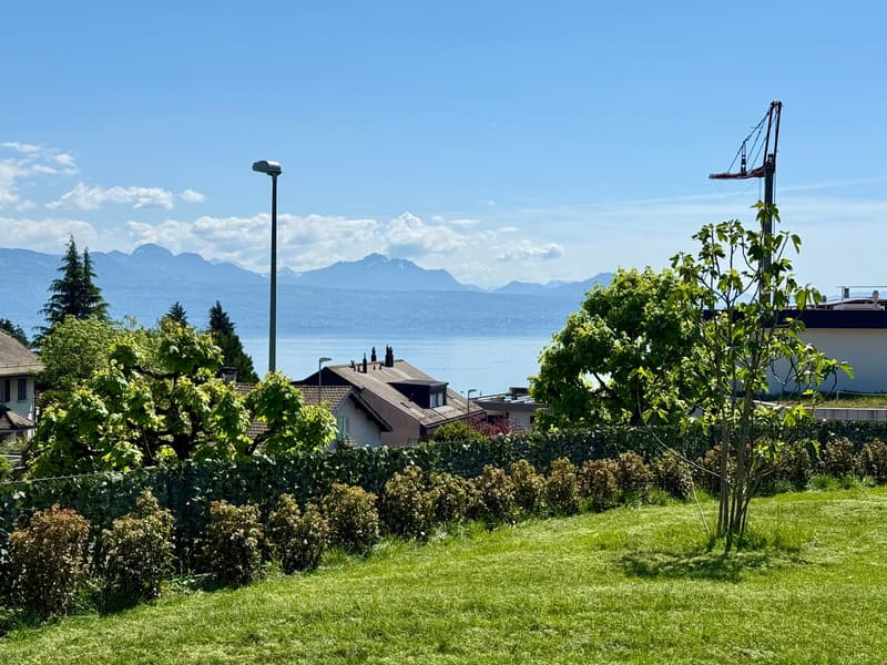 Wohnung mit 4,5 Zimmern und Blick auf den See und die Berge in Pully (3)