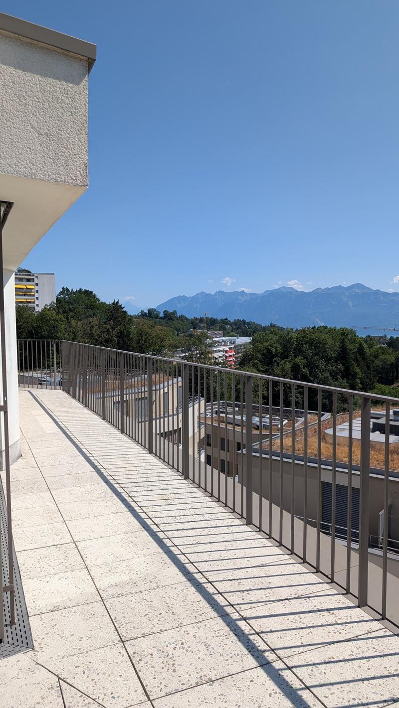 Bright 4-room apartment with balcony and lake and mountain views (7)