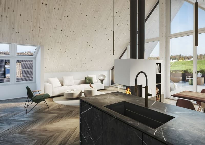 Edificio nuovo THE PEAR appartamento in mansarda di 3,5 locali (3)