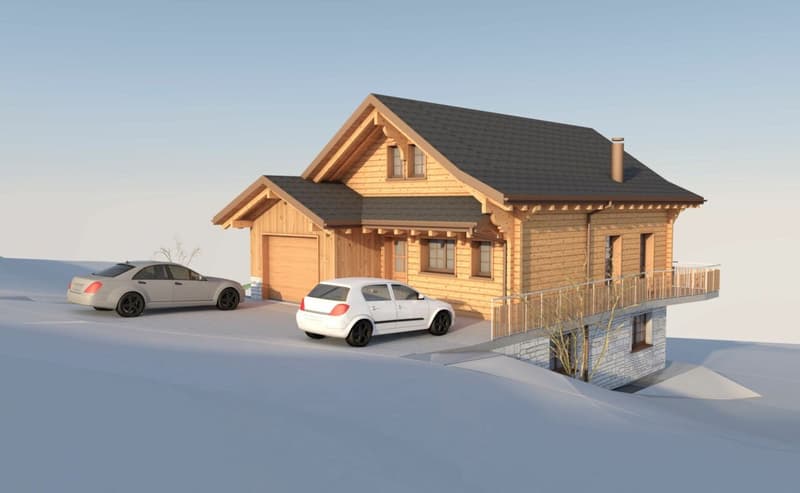 Modern Chalet with Sustainable Construction and Mountain Panorama (4)