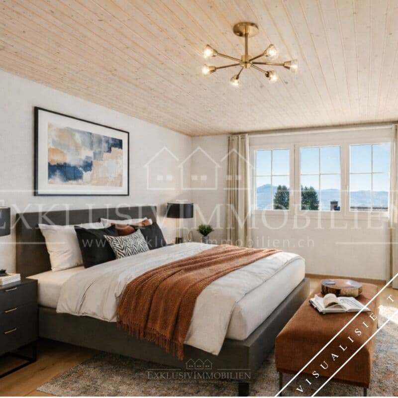 A home with a far-reaching view of the sea and mountains (7)