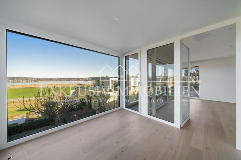 Luxury apartment with lake and distant view and bright winter garden (5)
