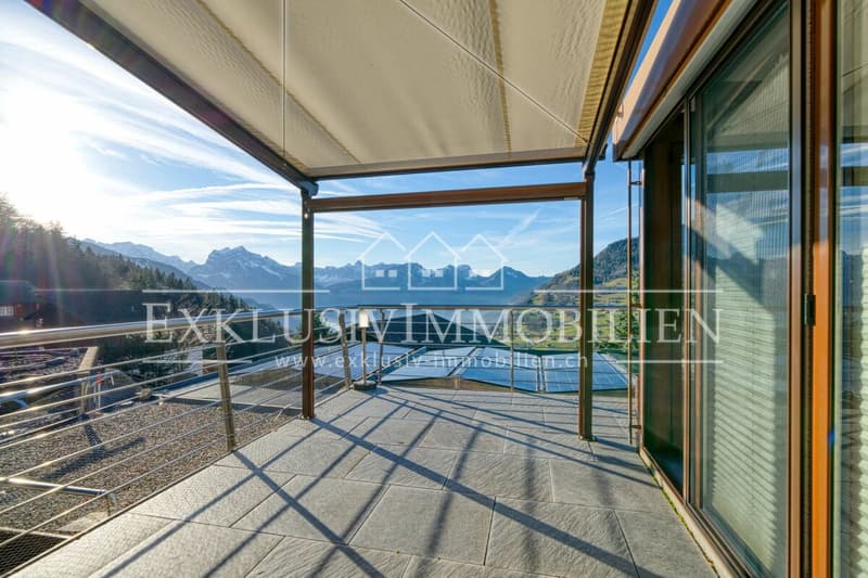 Idyllic single-family house with winter garden and breathtaking Lake Walen view (6)