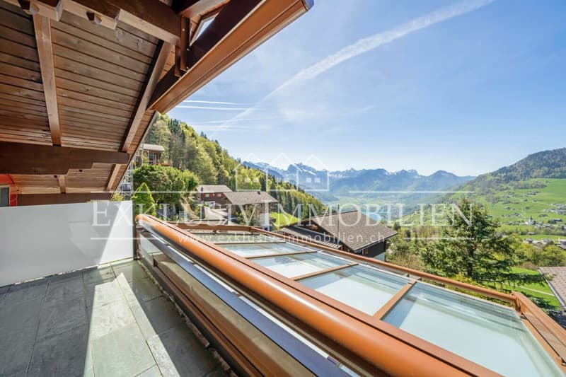 Idyllic single-family house with winter garden and breathtaking Lake Walen view (13)