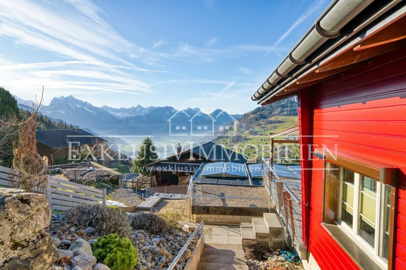 Idyllic single-family house with winter garden and breathtaking Lake Walen view (3)
