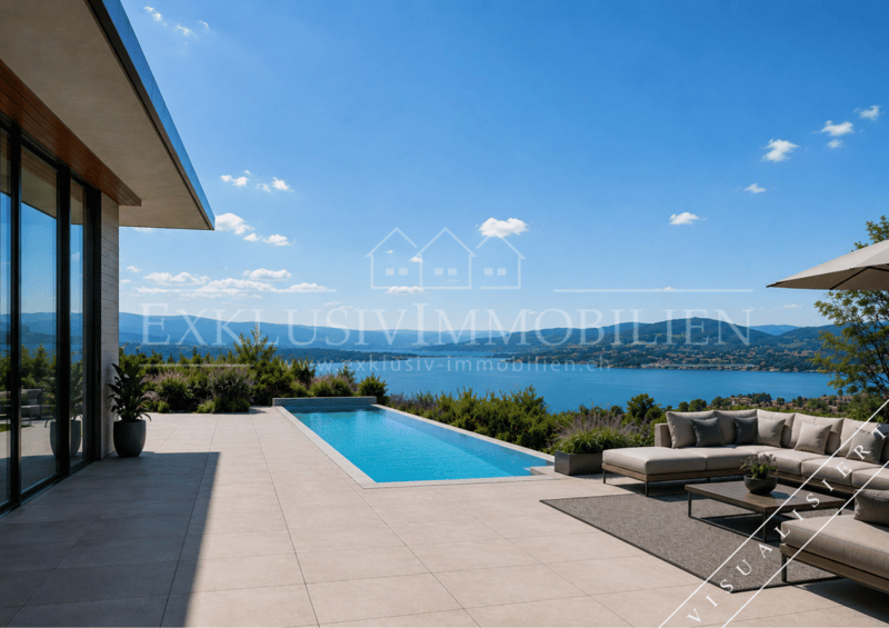 Près de 4'000 m² de terrain à bâtir de luxe avec un panorama sur le lac en pente - sans obligation d'architecture copie (2)