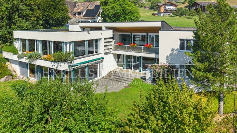 Bauhaus mit Charakter - Aussicht ohne Kompromisse - Potenzial für Visionäre (1)