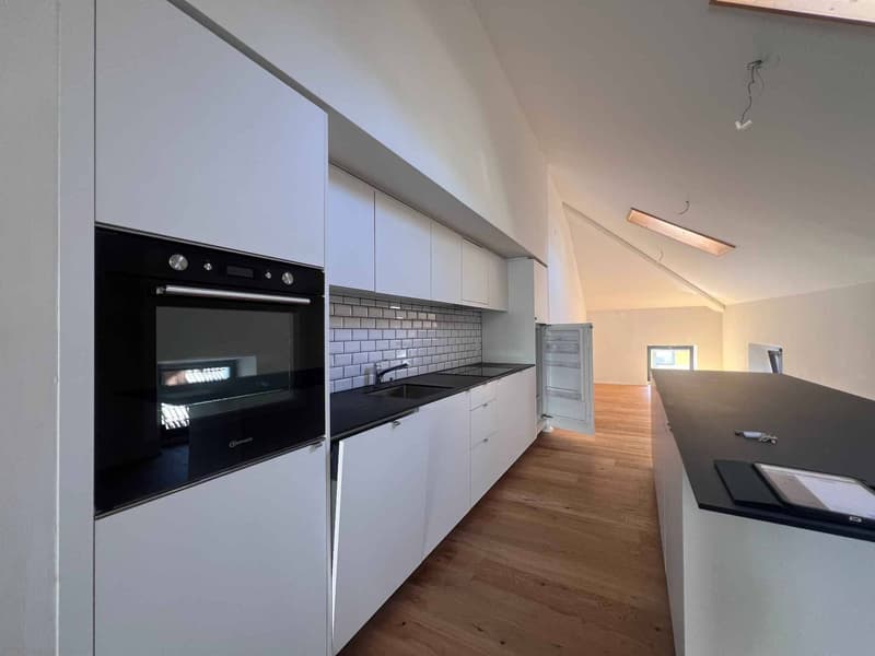À louer - bel appartement de 3.5 pièces en duplex aux combles (2)