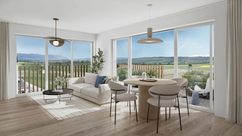 Appartement de 1,5 pièces - Covets 5 (2)