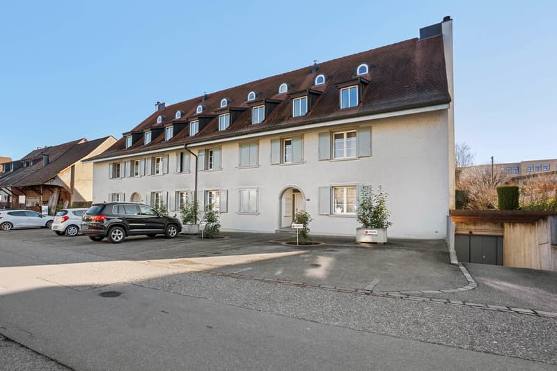 Zufahrt Einstellhalle