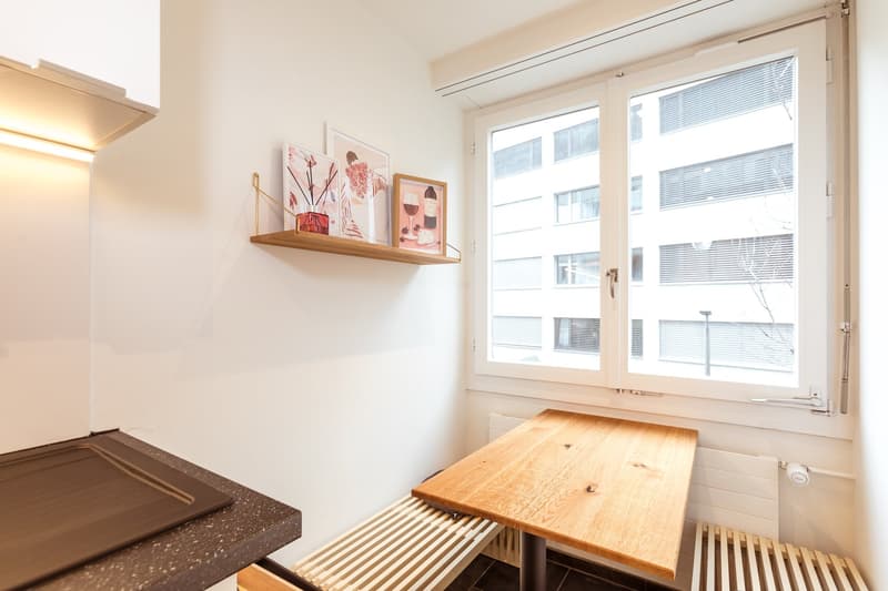 Stilvolle möblierte 1.5-Zimmer-Wohnung in Kleinbasel – ruhig zum Hof, all-inclusive, ab 6 Monaten (6)