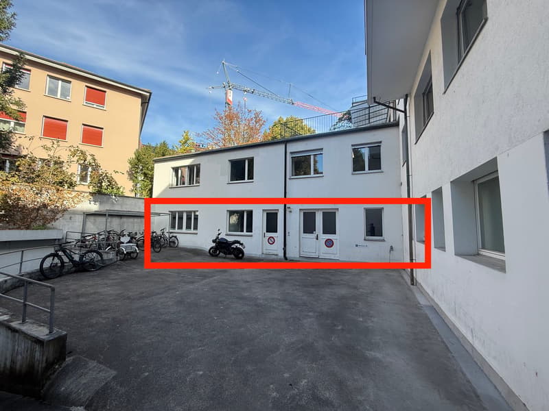 Büro-/Gewerbefläche an zentraler Lage in Basel mit Parkplatz zu vermieten (1)