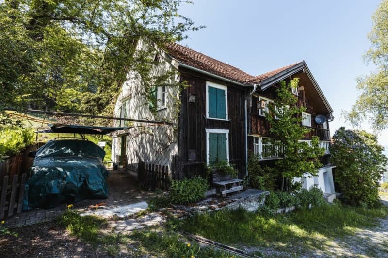 Unobstructable lake view - 1,174 m² plot - New construction possible (2)