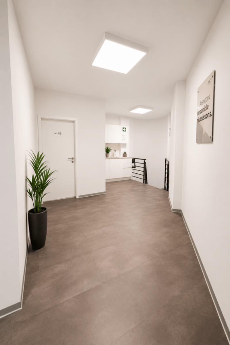 Office with showcase - 14 m² - Rte des Arsenaux (3)