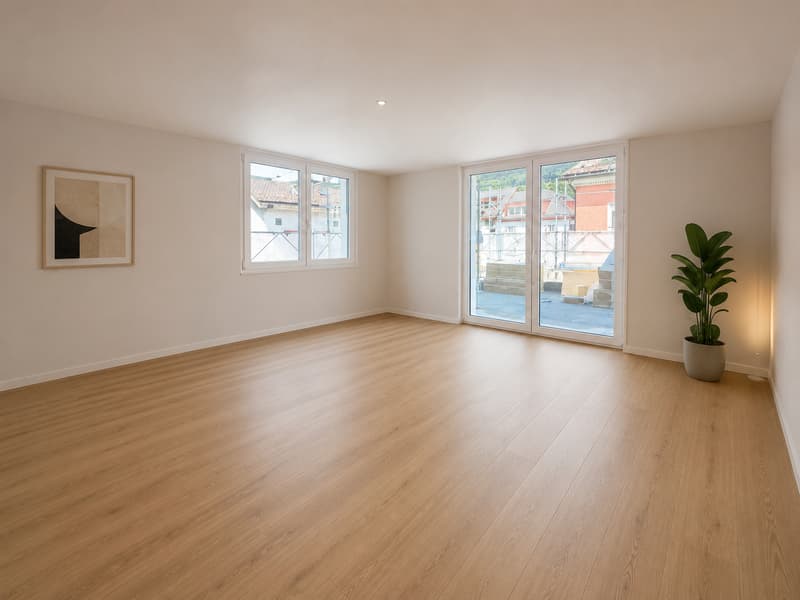 Appartamento moderno 2.5 locali con terrazza di 44m2! (2)