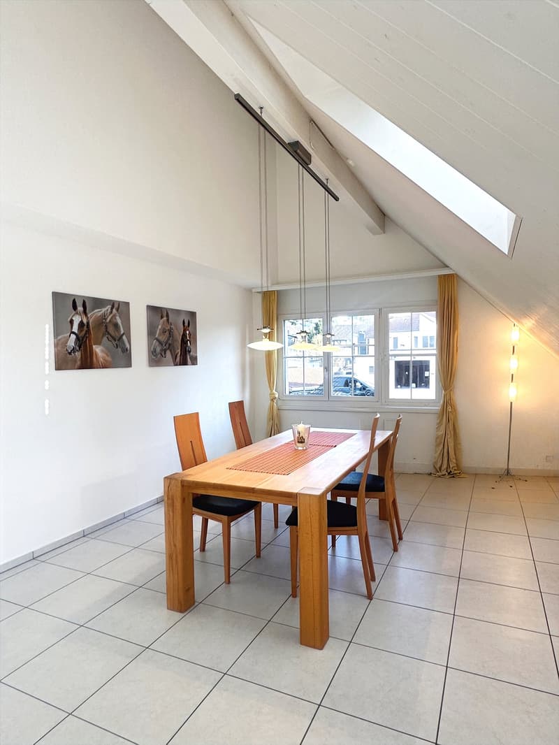 Appartement de maisonnette exclusif de 5,5 pièces avec panorama alpin à Hittnau (3)