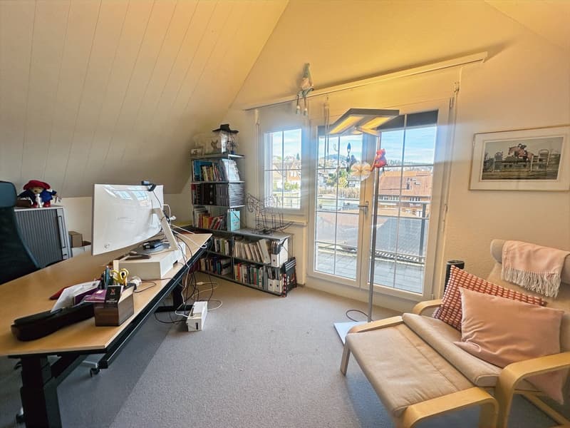 Appartement de maisonnette exclusif de 5,5 pièces avec panorama alpin à Hittnau (6)