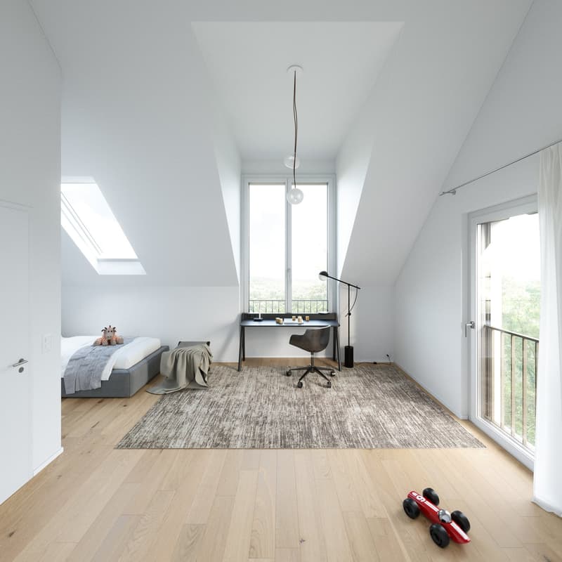 Double-family houses in Schleinikon ZH - New construction project (4)