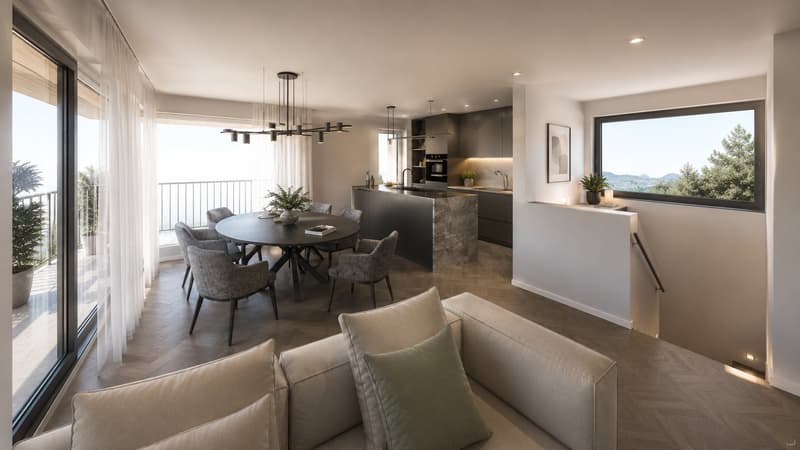 Modern single-family home in the green with a view (3)