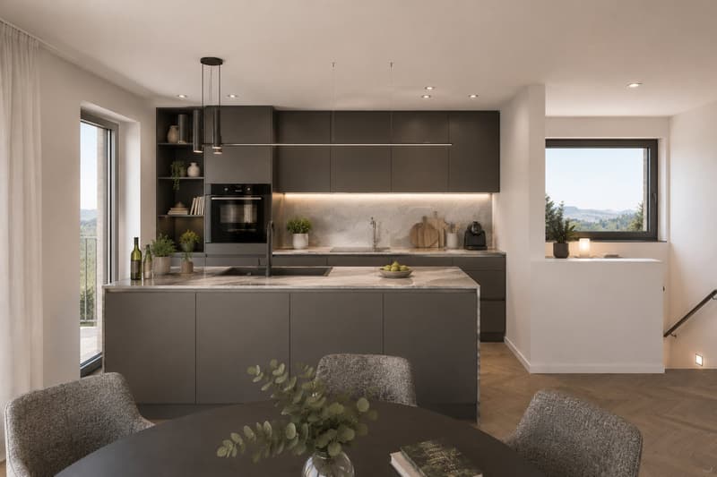 Modern single-family home in the green with a view (2)
