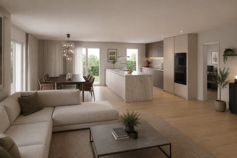 6.5-Room Semi-Detached House in a Quiet Residential Area (2)