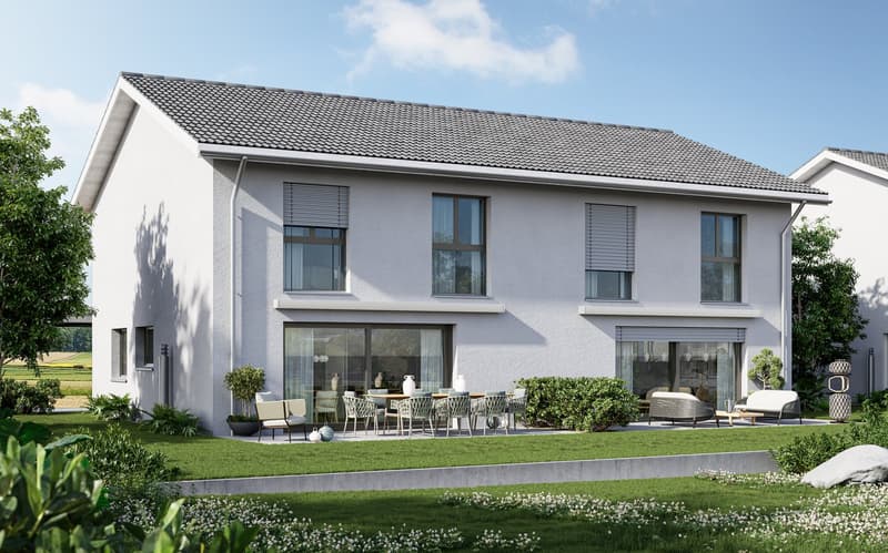 Neubauprojekt - Sechs Familienhäuser in Windlach ZH (1)