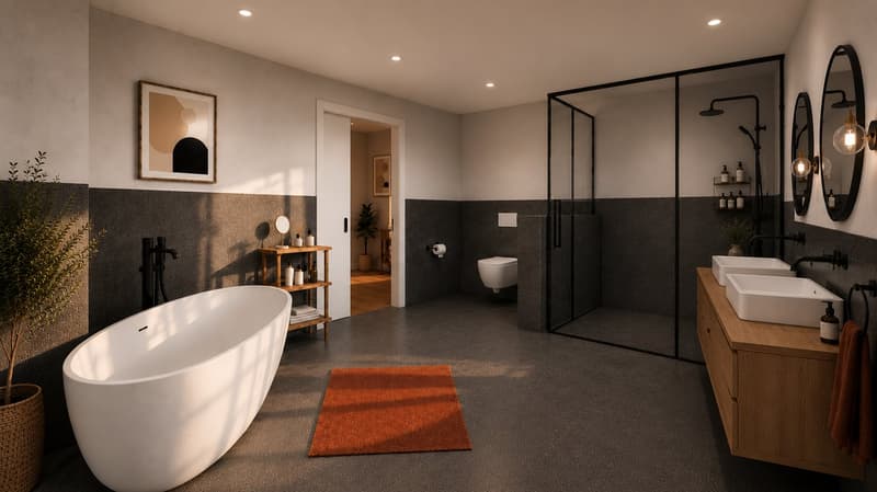 Exclusive new building: Bauhaus design house with breathtaking lake view in prime location in Tägerwilen (14)