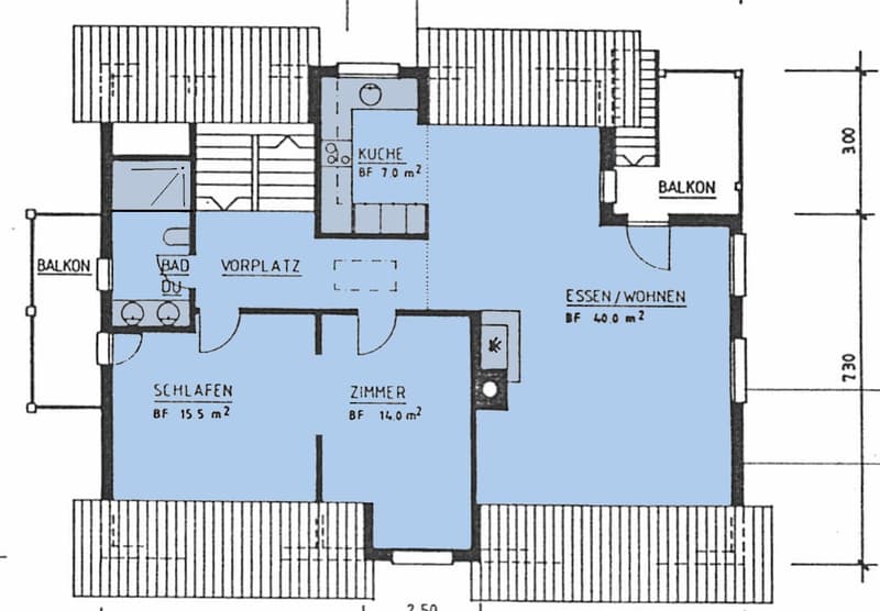 Obere Etage