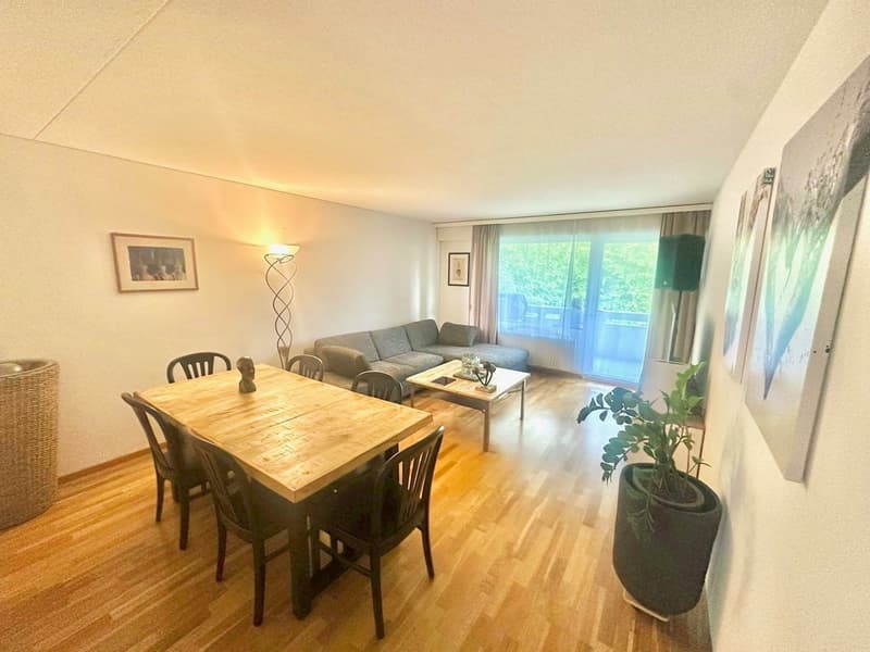 Grosszügige 3.5Zi. Wohnung im Grünen. Tiefgaragenplatz kann übernommen werden (1)
